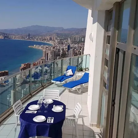 Apartment Deluxe Penthouse On The 42nd Floor With Amazing Sea Views Benidorm