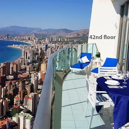 Deluxe Penthouse On The 42nd Floor With Amazing Sea Views